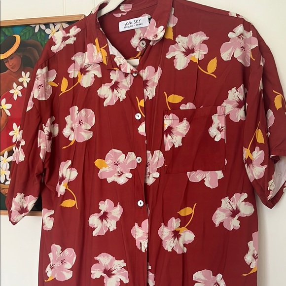 FIGHTING EEL HIBISCUS 🌺 DRESS - Picture 4 of 6